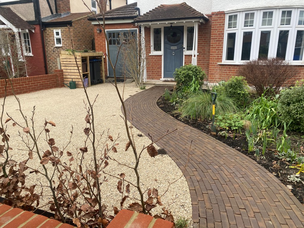 Permeable front gardens